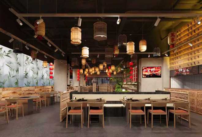 西餐饮门店装修施工饮店铺要点麻将胡了陕西餐厅装修设计陕(图4) 西餐饮门店装修施工饮店铺要点麻将胡了陕西餐厅装修设计陕(图4)
